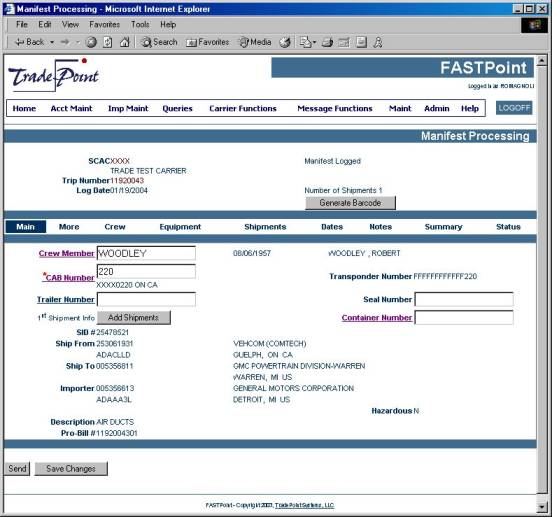 FASTPoint Procedures Documentation (LIV)