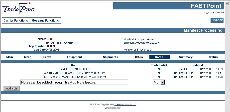 FASTPoint Procedures Documentation (LIV)